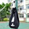 Buy cheap Large Capacity Canvas Sport Drawstring Bag Black Color 30 . 5 * 17 * 46CM from wholesalers