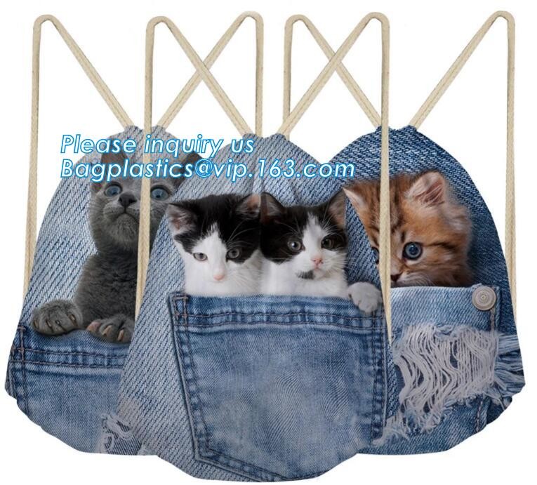 Reusable Long Handle Cotton Net Produce Bag , Cotton Net Shopping Bags For Vegetables