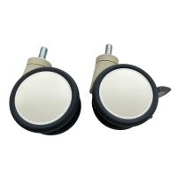 Buy cheap 4 Inch Hospital Bed Caster Wheels Beige Locking 125mm Twin Wheel Hospital Castor product