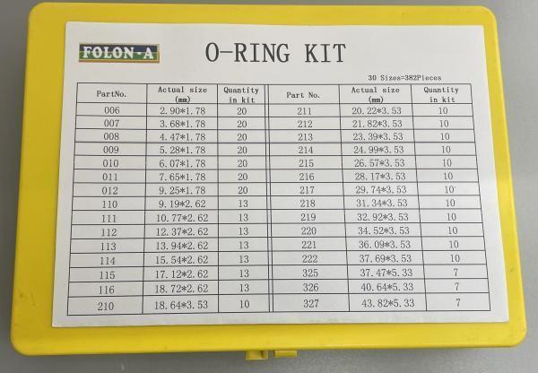 Buy cheap Precision Rubber O Ring Set For Lasting Sealing OR-15 from wholesalers