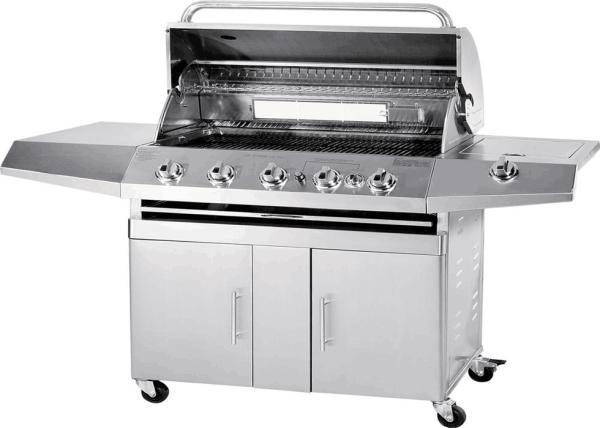 Buy cheap BBQ Outdoor Grill For Party Full Stainless Garden Bbq Gas Grill Party BBQ machine with Trolley from wholesalers
