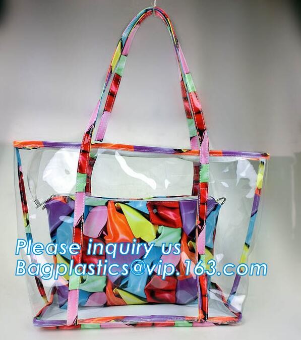 Recycle Shopping Bags Leather Felt Pu Glitter Clear Pvc Canvas Travel Makeup Toiletry