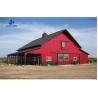 Buy cheap Painted Prefabricated Cow Shed Steel Structural Fabrication Construction For Horse Stable from wholesalers