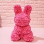 Wholesale Price 40cm height Foam Rose Bunny Girl Friend Rose Rabbit