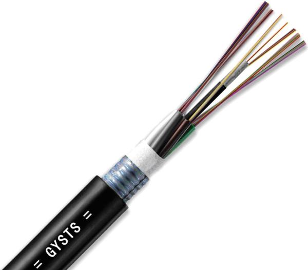 Buy cheap Outdoor Fiber Optic Cable for Outdoor in Black / Yellow / Orange / Green / Blue from wholesalers