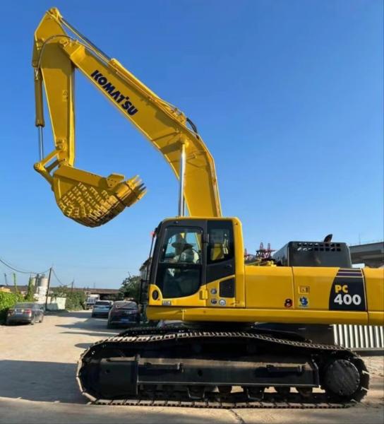 Buy cheap Used Komatsu 40-ton 2020 large crawler excavator digger PC400-8r from wholesalers