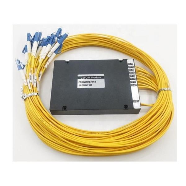 Buy cheap 4 Channel CWDM Mux/Demux Fiber Optic Module for 1270-1610nm Fwdm DWDM Splitter Production from wholesalers