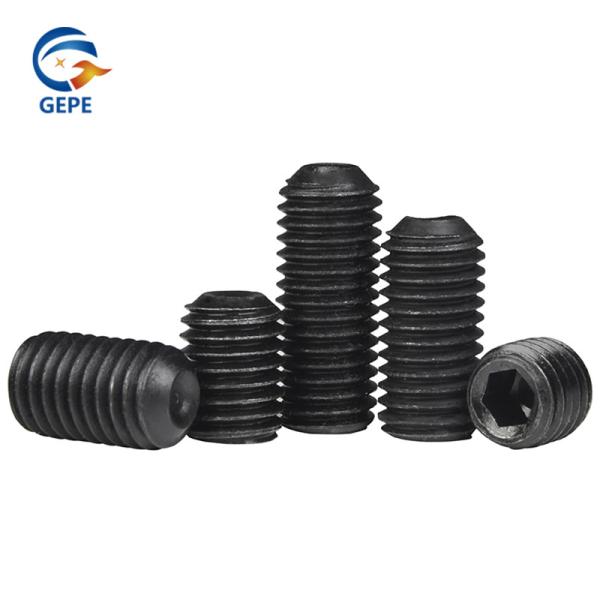 Buy cheap DIN916 Black Oxide Hex Nuts And Bolts Set Carbon Steel Grade 12.9 33H 45H from wholesalers