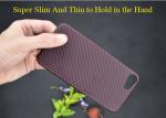 No fingerprints Ultra Light Aramid Fiber Phone Case For iPhone SE