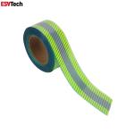 PU Heat Transfer Reflective Tape For Clothing Film Stripes Raincoat Silver