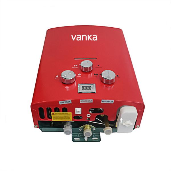 6L Portable Tankless Propane Water Heater On-Demand Hot Water Solution For