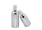 Acrylic Skincare Cosmetic Airless Bottle Full Electroplating Vacuum Bottle 30ml