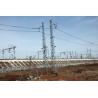 Buy cheap Hot Dip Galvanized Electrical Transmission Tower For Railway Traction Line from wholesalers