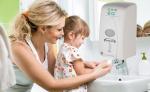 Buy cheap Wall Mounted ABS Touchless Hand Sanitizer Dispenser Automatic Durable from wholesalers