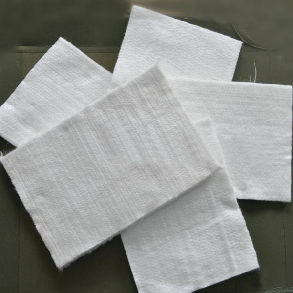 Buy cheap White color 15mm thickness fiberglass needle mat used for insulation or filter from wholesalers
