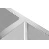Buy cheap Double Bowl Project Sink Above Counter Installation With Polished Surface in Stock from wholesalers