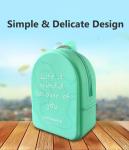 Outdoor Portable Large Capacity Silicone Makeup Bag Waterproof Silicone Storage
