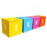 Buy cheap Outdoor Alphabet Stool School Kindergarten Chair Fibreglass from wholesalers