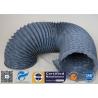 Buy cheap Flexible PVC Coated Fiberglass Fabric Air Duct , PVC Fiber Glass Hose from wholesalers