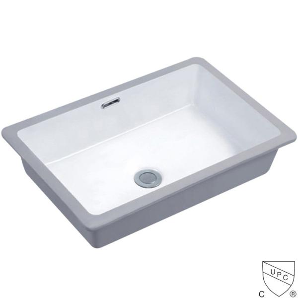 Buy cheap Washroom Undermount Vanity Sink Bowl White Solid Surface Streamlined from wholesalers
