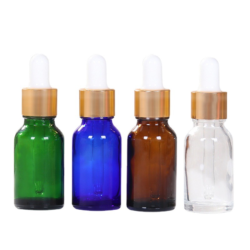 Good Empty Glass Small Oil Bottle 5ml 10ml 15ml 20ml 50ml 100ml with Dropper Sealing Type and Freely Provided Sample