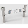 Buy cheap SS304 Cabinet Swing Barrier Gate Swiping Card DC Brushless Motor 730mm Arm from wholesalers