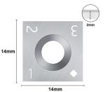 Minimal Maintenance Carbide Woodturning Cutters Stock Available for Safety
