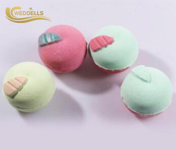 Free Sample Custom Bath Bombs Apple Shaped Natural Ingredients Vegan