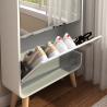Buy cheap Elbow double layer 4 bucket shoe cabinet from wholesalers