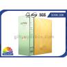 Buy cheap UV Coating Gold Metallic Drawer Paper Box / Luxury Cosmetic Slide Box Packaging from wholesalers