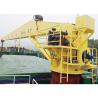 Buy cheap 15 Ton Deck Davit Marine Hydraulic Crane Straight Boom Arm Slewing from wholesalers