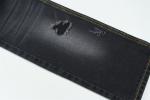 11.5oz Denim Fabric Rigid 56%C 44%P Black And Black Backside For Brand Style