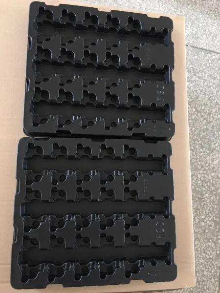 Buy cheap Black PET Blister Packaging Box Onveninent For Packing Chocolate Present from wholesalers