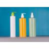 Buy cheap 550ML Yellow Shampoo Conditioner, Body Wash Refillable Shower Bottles with Pumps from wholesalers