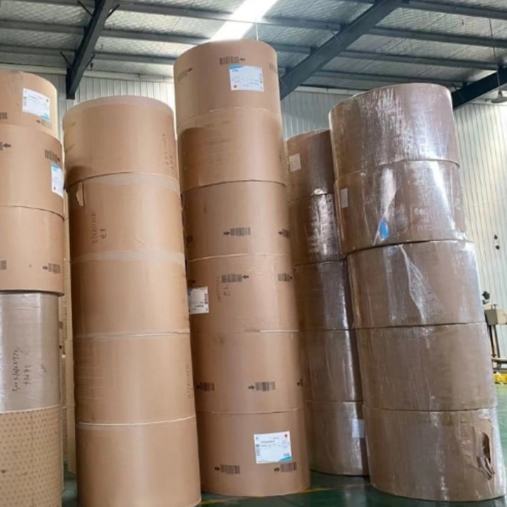 Uncoated Kraft Paper Roll Food Grade Disposable Paper Cups Raw Material