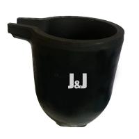 Buy cheap Round Crucible For Melting Copper Heat Conductivity Graphite Crucible Pot product