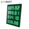Buy cheap Double Sides Green Color Gas Price Sign 1150mm X 1500mm from wholesalers