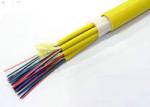 Industrial 16 - 144 Strand Indoor Fiber Optic Cable By The Foot , Flame