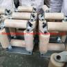 Buy cheap 185mm Alloy Transmission Line Cable Pulling Window Aluminum Nylon Roller Pulley Block from wholesalers
