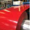 Buy cheap PVDF Coating Pre Painted Steel Sheet Red Plain Color For Building Material from wholesalers