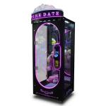 50KG Customized Black Pink Date Arcade Coin Operated Games Claw Machine Prize