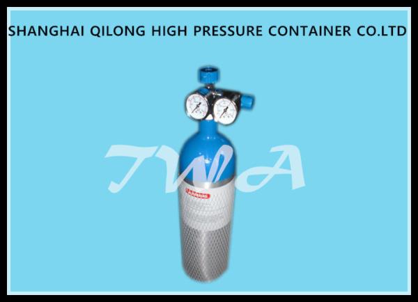 Buy cheap Alloy Aluminum Gas Cylinder 2.67L Compressed Gas Cylinder Safety from wholesalers