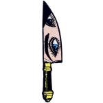 ODM OEM Dagger Shape Embroidered Clothing Badges Patches