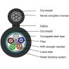 Buy cheap 4 6 12 24 48 96 144 core G652D single mode Outdoor Optical Fiber Figure 8 Armored Cable GYFTC8S from wholesalers
