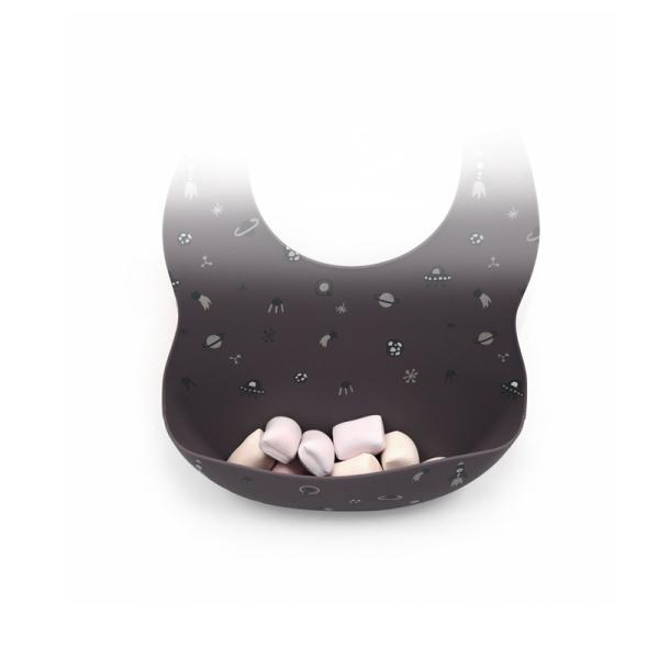 Buy cheap Cartoon BPA Free Baby Eating Bib Waterproof Silicone Catch Bib from wholesalers