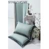 Buy cheap 300tc Air-permeable Queen King Bedding Set 100 Cotton Case Plain Quantity Cover Striped from wholesalers