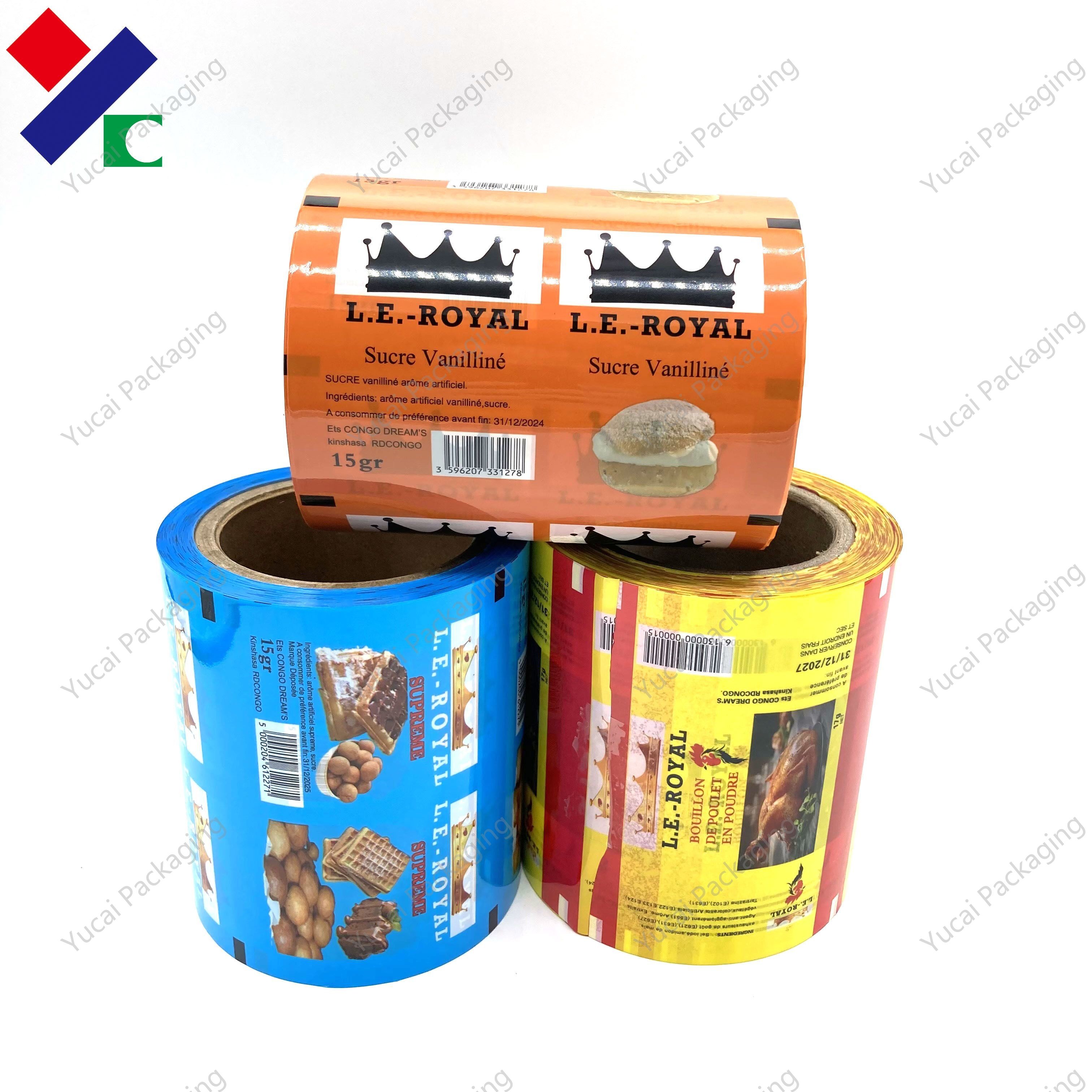 Laminated Snack Wrap Flexible Film Packaging For Wet Food