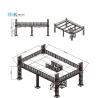 Buy cheap 15-18 Degree Hardness Aluminum Folding Truss for Concert Scaffolding Parties and More from wholesalers