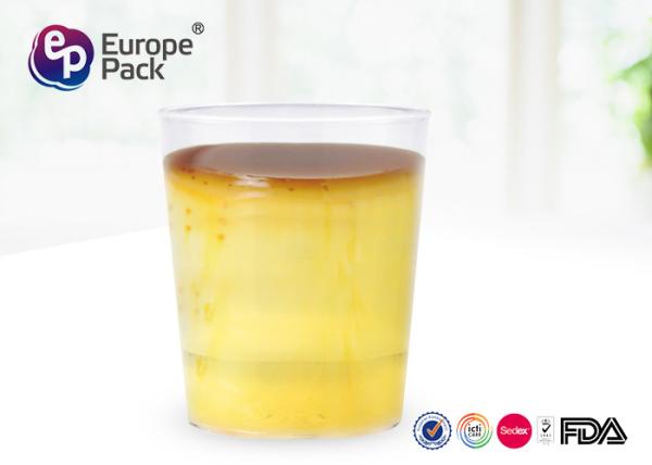 Buy cheap 55ml Disposable Plastic Dessert Cup 6.3G Mini Dessert Shooter Cups from wholesalers