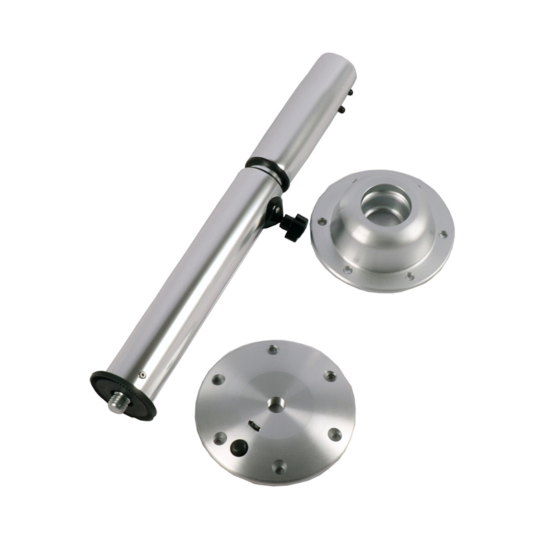 Marine and Caravan Adjustable Table Pedestal RV table pedestal leg with bases dinette for yacht boat camper trailer is made of